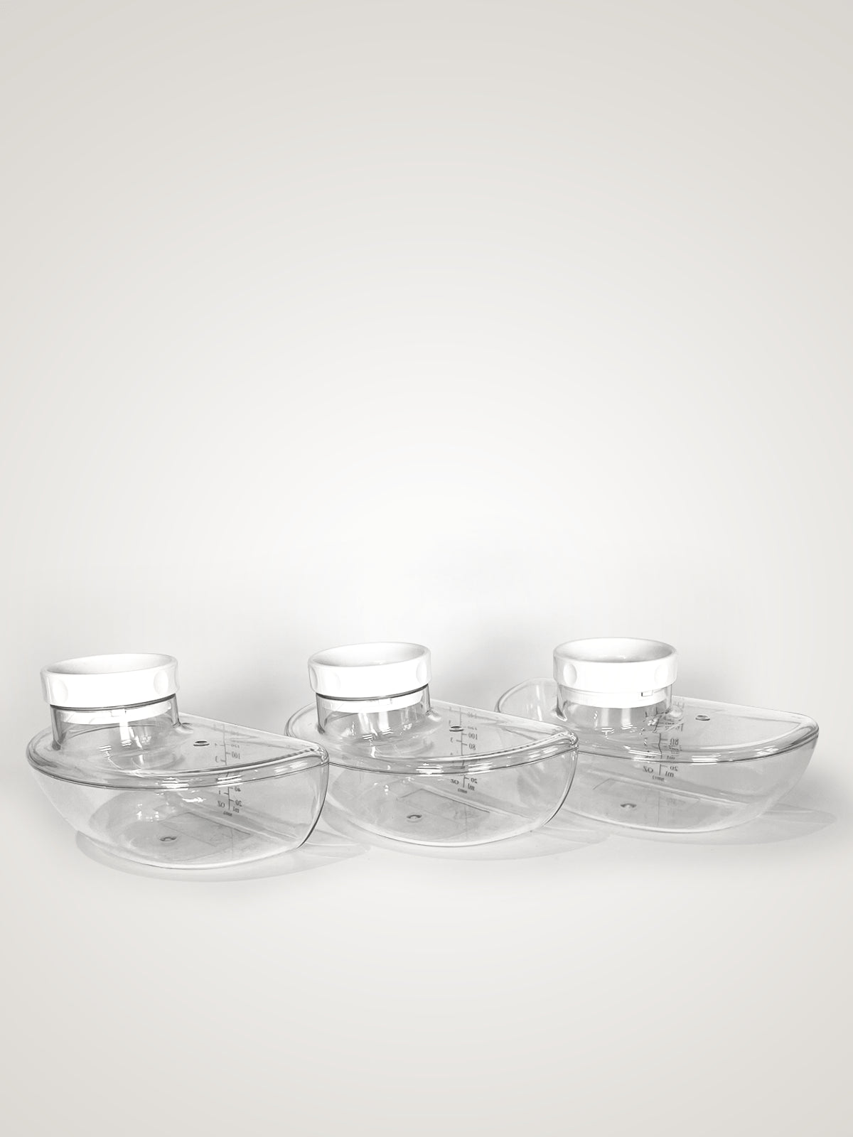 Perifit Pump | Bewaarflesjes voor moedermelk (set van 3)